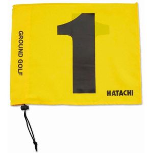 羽立工業 ＨＡＴＡＣＨＩ ハタチ BH5001 グラウンドゴルフ コース整備品 グラウンドゴルフ用旗 イエロー 45 3 HATACHI