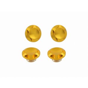 ポッシュフェイス POSH FAITH ポッシュフェイス 001822-04 NASAタイプキャップボルトカバー M6用 GOLD(4PCS)