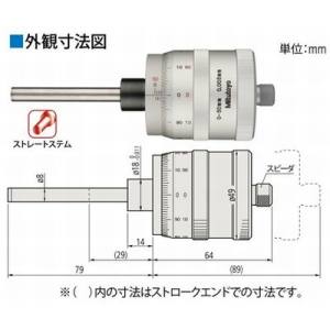 ミツトヨ Mitutoyo ミツトヨ MHQ-50 マイクロメータヘッド 197-101