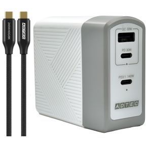 アドテック ADTEC アドテック APD-A140AC2-wC24-WH PD充電器 140W A1 C2 WH Type-Cケーブルセット