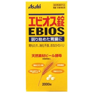 アサヒグループ食品 Asahi アサヒ エビオス錠 2000錠