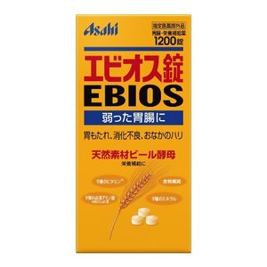 アサヒグループ食品 Asahi アサヒ エビオス錠 1200錠