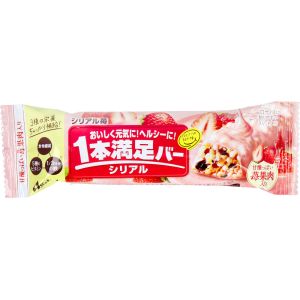 アサヒグループ食品 Asahi アサヒグループ食品 1本満足バー シリアル苺1本入