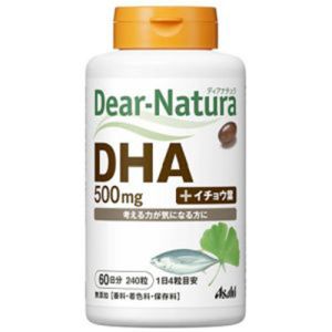 アサヒグループ食品 Asahi アサヒ ディアナチュラ DHA 240粒