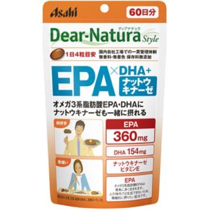アサヒ アサヒ ディアナチュラ スタイル EPA×DHA+ナットウキナーゼ 240粒