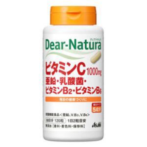 アサヒグループ食品 Asahi アサヒ ディアナチュラ ビタミンC・亜鉛・乳酸菌・ビタミンB2・ビタミンB6 120粒