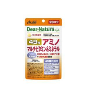 アサヒグループ食品 Asahi アサヒ ディアナチュラ スタイル 49アミノ マルチビタミン&ミネラル パウチタイプ 80粒