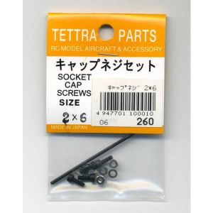 テトラ TETTRA テトラ キャップ ネジ 2× 6 10001