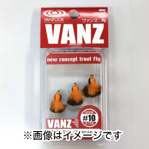 ヴァンフック VANFOOK ヴァンフック ビーズヘッドアフロエッグ ＃10 ブラウン & オレンジ BA-1007
