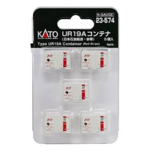 カトー KATO KATO 23-574 UR19Aコンテナ 日本石油輸送 赤帯 5個入 Nゲージ カトー