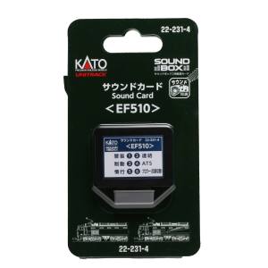 カトー KATO KATO 22-231-4 サウンドカード EF510 Nゲージ カトー