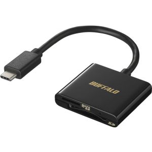 バッファロー BUFFALO バッファロー BSCR110U3CBK カードリーダ 対応機器 USB 3.2 BUFFALO