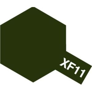 タミヤ TAMIYA タミヤ 81711 アクリルミニ XF-11 暗緑色 10ml