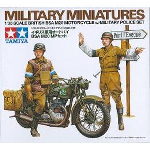 タミヤ TAMIYA タミヤ 35316 1/35 英軍用オートバイ BSA M20 MPセット