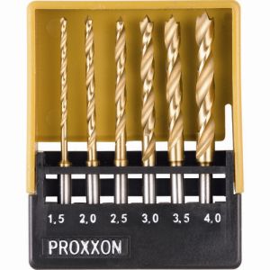 プロクソン PROXXON プロクソン 26876 センター付きドリル 6種セット ホルダー入り PROXXON