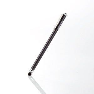 エレコム ELECOM エレコム P-TPSLIMCBK タッチペン スタイラスペン 超高感度タイプ スリムモデル ブラック