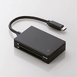 エレコム(ELECOM) メモリリーダライタ/USB Type-Cコネクタ/USB3.1 Gen1/SD+MS+CF+XD/ブラック MR3C-A010BK