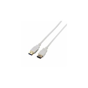 エレコム(ELECOM) USB3.0ケーブル/A-A延長タイプ/スタンダード/1.5m/ホワイト USB3-E15WH