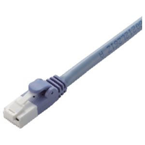 エレコム(ELECOM) RoHS準拠 CAT6対応 爪折れ防止 LANケーブル 1m/簡易パッケージ(ブルー) LD-GPT/BU1/RS