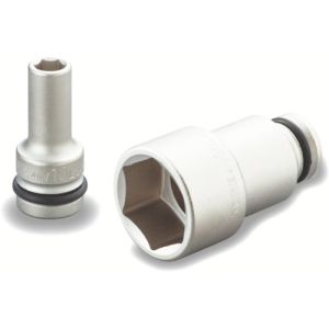 トネ TONE トネ 4NV-25LHP インパクト用ロングソケット 25mm ハンガータイプ