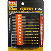 TRAD TRAD TTDS-1550 ショートチタンセット 10PC 三共コーポレーション