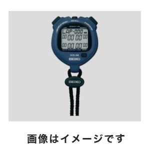 セイコー SEIKO セイコー SEIKO デジタルストップウォッチ(ソーラー充電型) ブルー 2-9869-03 SVAJ005