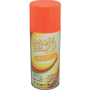 シントー シントー 2804-1 蛍光スプレー レッド 180ML