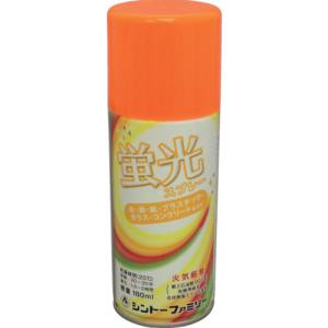 シントー シントー 2816-1 蛍光スプレー オレンジ 180ML