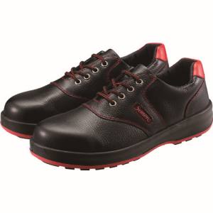 シモン Simon シモン SL11R 安全靴 短靴 黒/赤 23.5cm SL11R-23.5