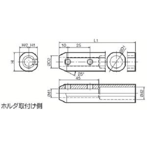 京セラ 内径加工用ホルダ ( SHA1222-125 ) ( K5P20 )-