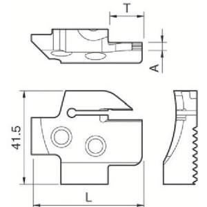 京セラ KYOCERA 京セラ KGDFR-70-4B-C 溝入れ用ホルダ 1本 メーカー直送 代引不可 北海道沖縄離島不可 | あきばお～ネット本店