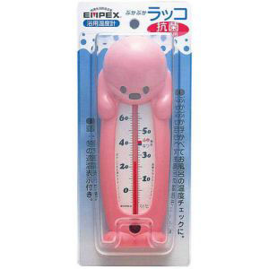 エンペックス EMPEX エンペックス TG-5203 浮型 湯温計 ぷかぷかラッコ ピンク