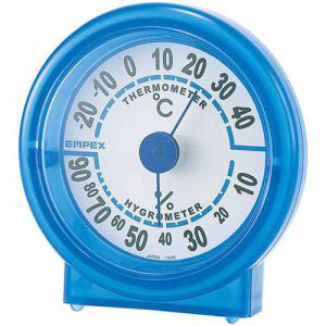 エンペックス EMPEX エンペックス TM-5526 温度 湿度計 シュクレ温度 湿度計 クリアブルー
