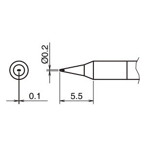 白光 HAKKO 白光 B5337 T50シリーズ用ノズル組品A ノズルスペーサー