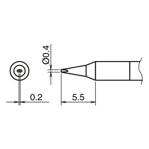 白光 HAKKO 白光 B5337 T50シリーズ用ノズル組品A ノズルスペーサー