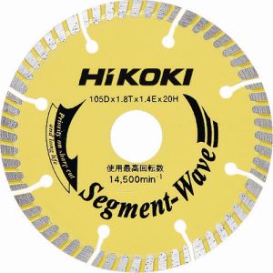 ハイコーキ HiKOKI ハイコーキ 324618 ダイヤモンドホイール 105mm 波