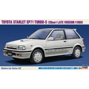 ハセガワ ハセガワ HC32 1/24 トヨタ スターレット EP71 ターボS 3ドア 後期型