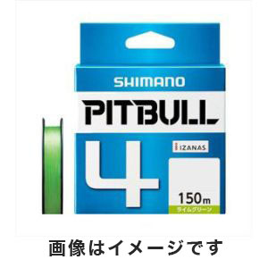 シマノ SHIMANO シマノ SHIMANO ピットブル(PITBULL) 4 ライムグリーン 0.8号 150m PL-M54R