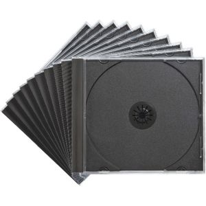 サンワサプライ SANWA SUPPLY サンワサプライ FCD-PN10BKN Blu-ray DVD CDケース 10枚セット ブラック
