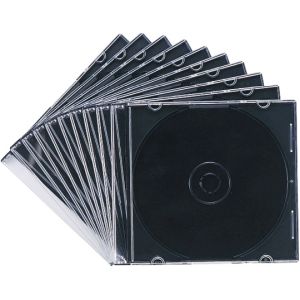 サンワサプライ SANWA SUPPLY サンワサプライ FCD-PU10MBKN Blu-ray DVD CDケース スリムタイプ 10枚セット ブラック