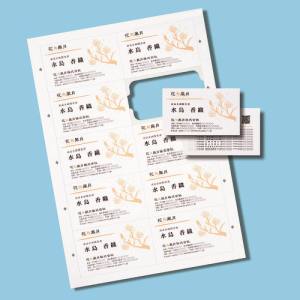 サンワサプライ SANWA SUPPLY マルチタイプまわりがきれいな名刺カード