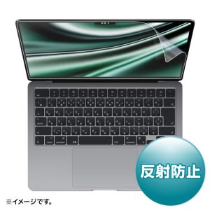 サンワサプライ SANWA SUPPLY サンワサプライ LCD-MBAM2 液晶保護反射防止フィルム MacBook Air 2022 M2 13インチ用