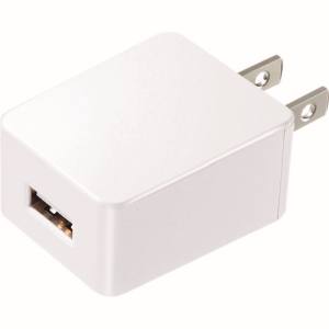サンワサプライ SANWA SUPPLY USB充電器(1A・高耐久タイプ・ホワイト) ACA-IP49W