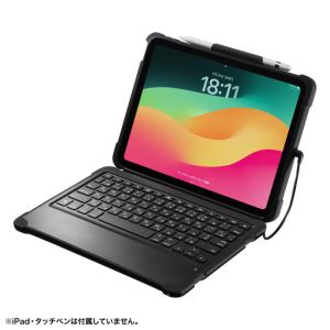 サンワサプライ SANWA SUPPLY サンワサプライ SKB-IP6BK iPad 第10世代専用ケース付きキーボードタイプCケーブル 接続
