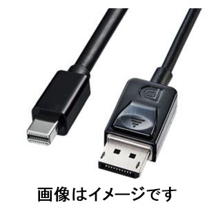 サンワサプライ SANWA SUPPLY サンワサプライ SANWA SUPPLY ミニ-DisplayPort変換ケーブル Ver1.4 ブラック 1.5m KC-DPM14015