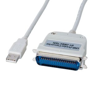 サンワサプライ SANWA SUPPLY サンワサプライ USB-CVPRN USBプリンタコンバータケーブル