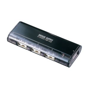 サンワサプライ SANWA SUPPLY サンワサプライ USB-HUB226GBKN USB2.0ハブ