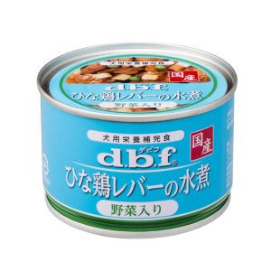 デビフペット d.b.f デビフペット ひな鶏レバーの水煮 野菜入り 150g