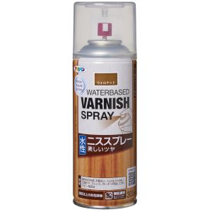 アサヒペン アサヒペン 水性ニススプレー 300ml ウォルナット