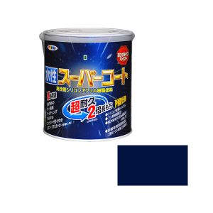 アサヒペン アサヒペン 水性スーパーコート 1.6L なす紺 | あきばお